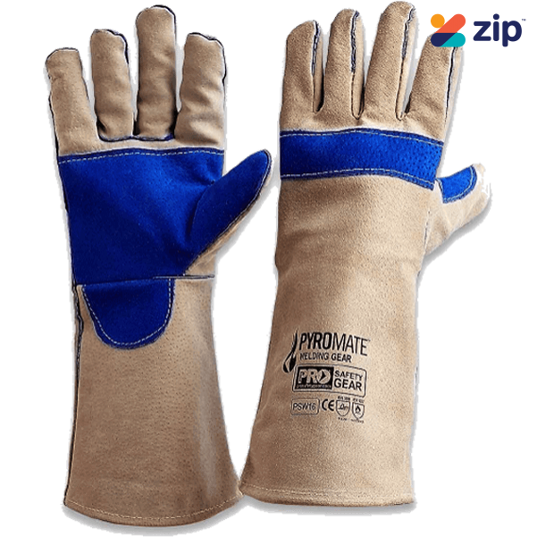 ProChoice PSW16*48 - 48 Pack Large PYROMATE PIGSPLIT Welders Gloves
