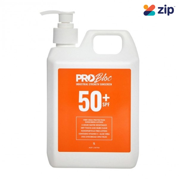 ProChoice SS1-50 - Probloc SPF50+ Sunscreen 1L Pump Bottle