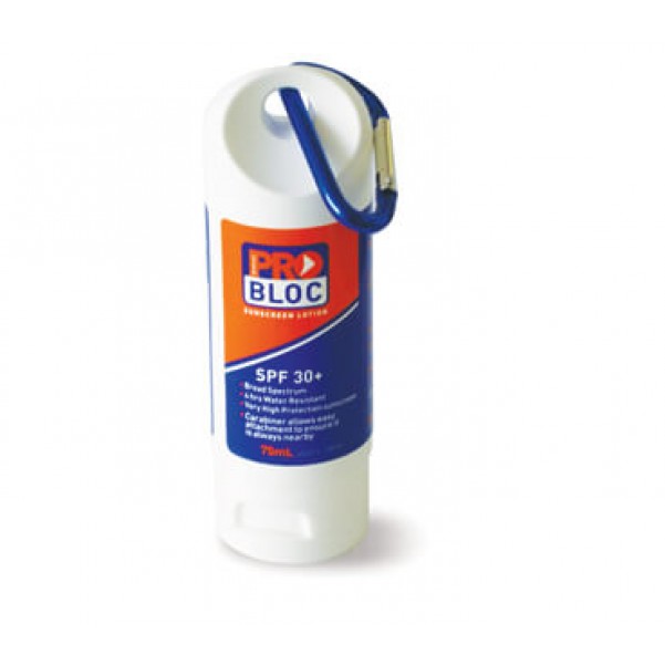 Prochoice SS75C-50 - Probloc 75ml SPF 50+ Sunscreen Carabiner Sunscreens & Barrier Creams