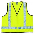 Prochoice VDNY – Fluoro Yellow H Back Safety Vest - Day/Night Use