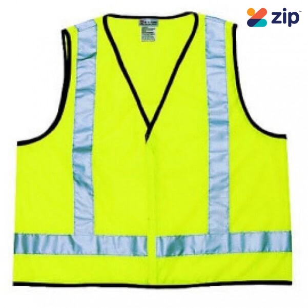 Prochoice VDNY – Fluoro Yellow H Back Safety Vest - Day/Night Use