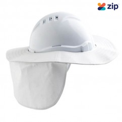 Prochoice V6PB-W - White Detachable Hard Hat Brim Suits HHV6 Hat