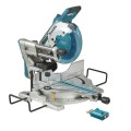 Makita DLS111PT2U-AWST06 - 18Vx2 260mm AWS Brushless Slide Compound Saw Kit & Mitre Saw Stand Combo Kit 