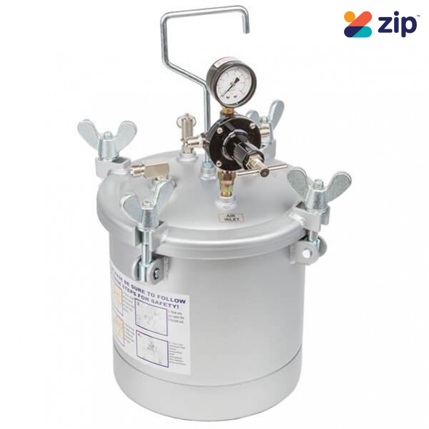 Prowin Tools PT10 – 10Ltr Aluminium Pressure Tank Air Spray Gun