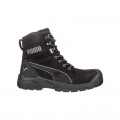 Puma 630737 Conquest High Cut Zip with Fibreglass Toe Cap Safety Boot - Black Safety Boots