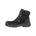 Puma 630737 Conquest High Cut Zip with Fibreglass Toe Cap Safety Boot - Black Safety Boots