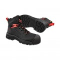 Puma 632747 Iron Heavy Duty Fibreglass Zip-up Toe Cap Safety Boot - Mid Black