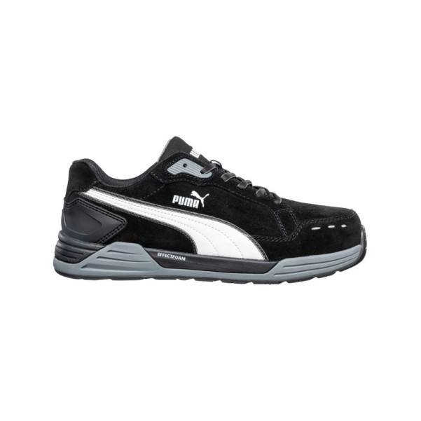 Puma 644657 Airtwist with Fibreglass Toe Cap Safety Shoe - Black / White Safety Boots Puma 644657 Airtwist with Fibreglass Toe Cap Safety Shoe - Black / White Safety Boots
