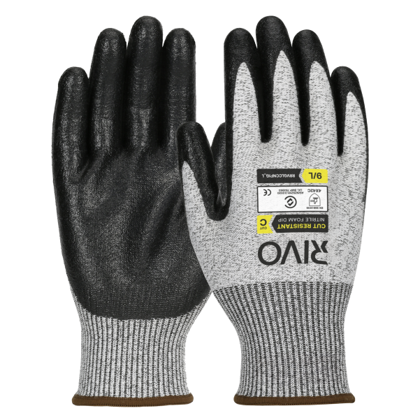 RIVO RRVGLCCNF1G Glove Cut C Nitrile Foam RIVO RRVGLCCNF1G Glove Cut C Nitrile Foam