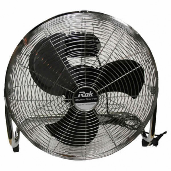 ROK 150-23-52309 - 450mm 130W Tilting Head Floor Fan FLOORFAN