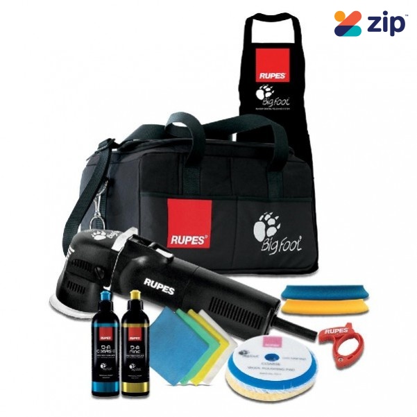 Rupes LHR75E/LUX - 240V 400W 75mm (3") BigFoot Mini Random Orbital Polisher Deluxe Kit Orbital Sanders