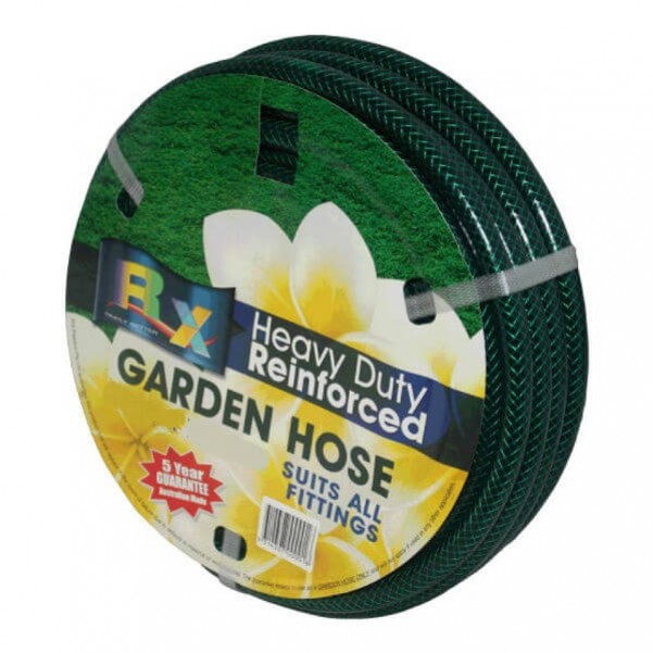 RX 05P30F - 30m x 12mm Garden Hose With Fittings Hoses & Hose Reels