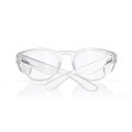 SAFESTYLE CRCC100 - Cruisers Clear Frame Clear Lens Safety Glasses Head, Eye & Ear protection SAFESTYLE CRCC100 - Cruisers Clear Frame Clear Lens Safety Glasses Head, Eye & Ear protection