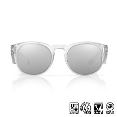 SAFESTYLE CRCH100 - Cruisers Clear Frame Hybrids Lens Safety Glasses Head, Eye & Ear protection