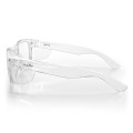 SAFESTYLE FCCXL100 - Fusions XL Clear Frame Clear Lens Safety Glasses Head, Eye & Ear protection SAFESTYLE FCCXL100 - Fusions XL Clear Frame Clear Lens Safety Glasses Head, Eye & Ear protection