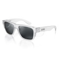 SAFESTYLE FCP100 - Fusions Clear Frame Grey Polarised Lens Safety Glasses Head, Eye & Ear protection SAFESTYLE FCP100 - Fusions Clear Frame Grey Polarised Lens Safety Glasses Head, Eye & Ear protection