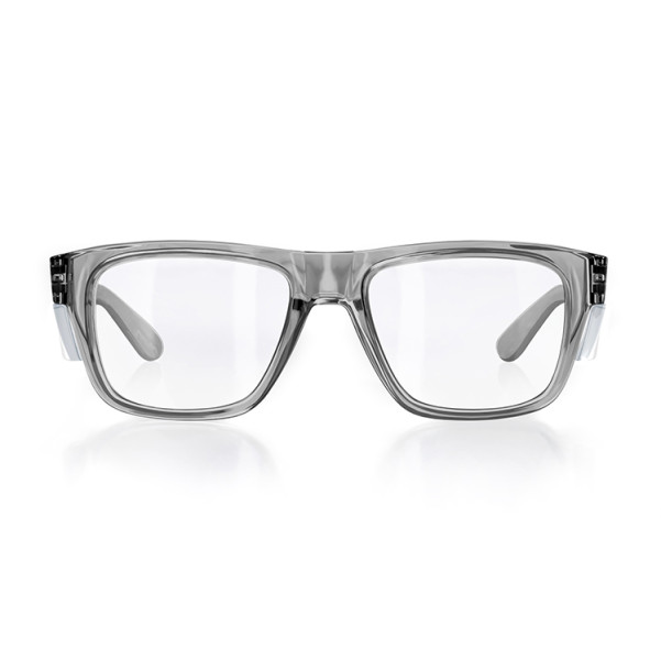 SAFESTYLE FGC100 - Fusions Graphite Frame Clear Lens Safety Glasses Head, Eye & Ear protection SAFESTYLE FGC100 - Fusions Graphite Frame Clear Lens Safety Glasses Head, Eye & Ear protection