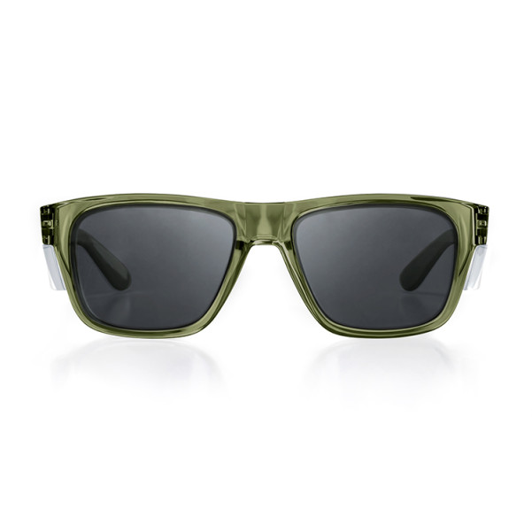 SAFESTYLE FGRP100 - Fusions Green Frame Grey Polarised Lens Safety Glasses Head, Eye & Ear protection SAFESTYLE FGRP100 - Fusions Green Frame Grey Polarised Lens Safety Glasses Head, Eye & Ear protection