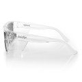 SAFESTYLE PCT100 - Primes Clear Frame Tinted Lens Safety Glasses Head, Eye & Ear protection
