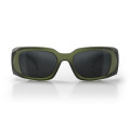 SAFESTYLE SPAU1-0003 - Auras Matte Moss Green Grey Polarised Lens Safety Glasses Head, Eye & Ear protection SAFESTYLE SPAU1-0003 - Auras Matte Moss Green Grey Polarised Lens Safety Glasses Head, Eye & Ear protection