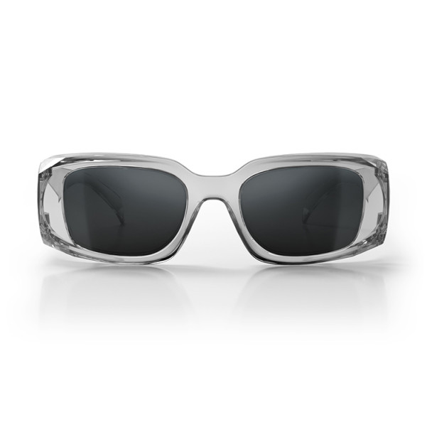 SAFESTYLE SPAU1-0006 - Auras Graphite Frame Grey Polarised Lens Safety Glasses Head, Eye & Ear protection
