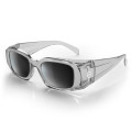 SAFESTYLE SPAU1-0006 - Auras Graphite Frame Grey Polarised Lens Safety Glasses Head, Eye & Ear protection