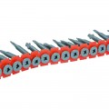 Senco 10G45MWTA - 11tpi x 45mm Ribbed Weatherex 10 Gauge Tub Of 1000 Collated Screws  Nail Gun Nails Consumables