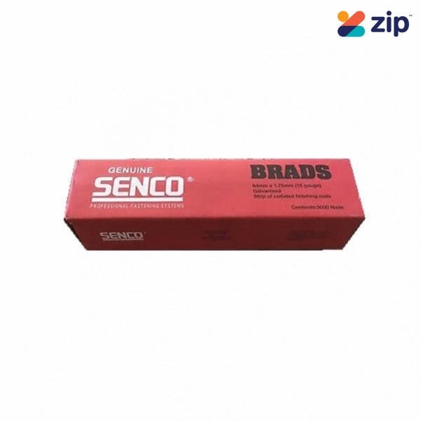 Senco DA25EZB - 65mm x 1.75mm DA Series Brads Pack of 3000 Nail Gun Nails Consumables