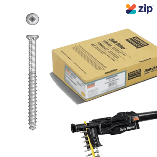 Simpson Strong-Tie SSDHSD50S - Quik Drive 50mm 305ss Hardwood Stainless Deck Screws Deck Screws