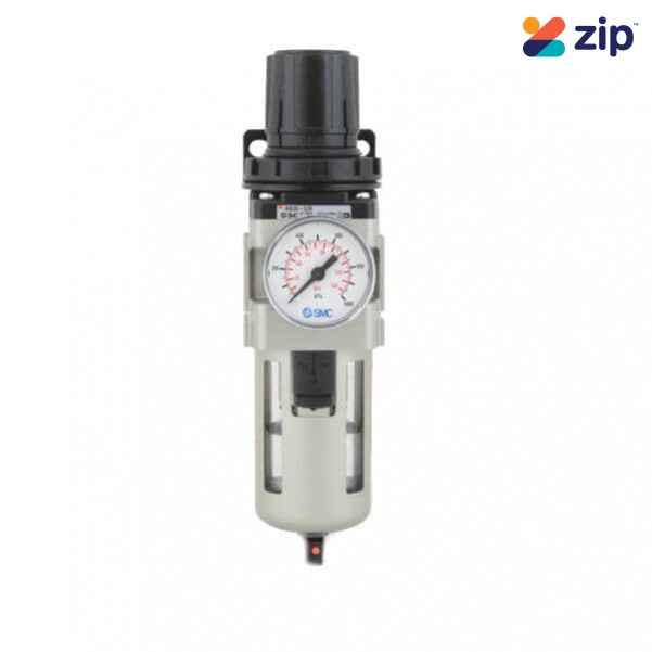 SMC AW30-02BG-A - 1/4” Filter Regulator w/ Gauge Promotion