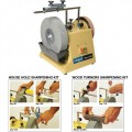 Scheppach TIGER 2500 PACKAGE - Wetstone Grinder Stone + Wood Turners & Sharpening Kits K122 Bench Grinders 