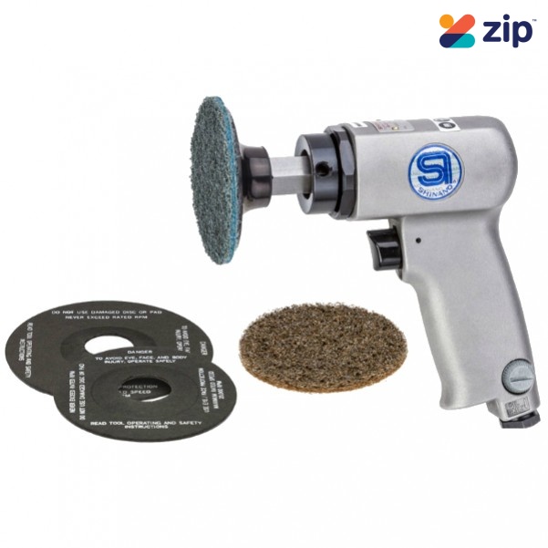 Shinano SI2210R - 4" Disc Sander With 3" Roloc System