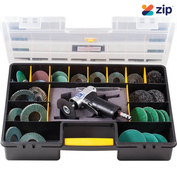 Shinano SI2201KIT3 - 50mm 2" Quick Change Disc Sander Kit Air Sander & Polisher