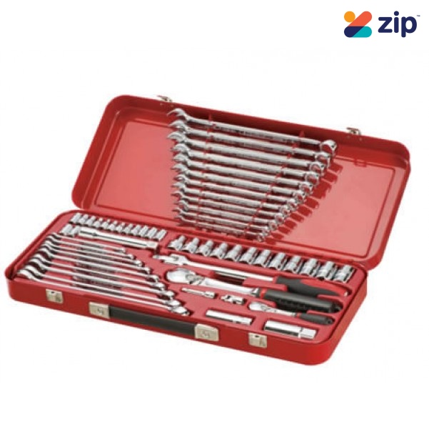 Sidchrome SCMT10178 - 56 Piece Socket and Spanner Combination Set