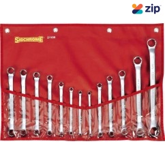 Sidchrome SCMT21100 - 13 Piece Ring Spanner Set - Metric & AF