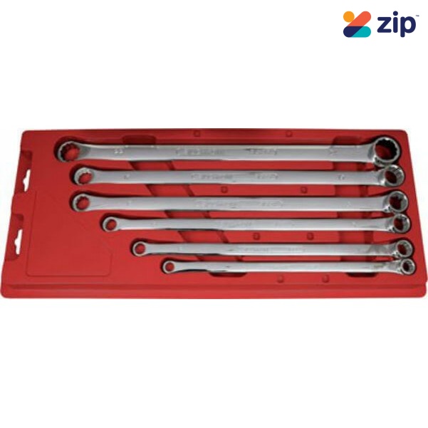 Sidchrome SCMT21202 - 6 Piece Flat Ring Metric Spanner Set