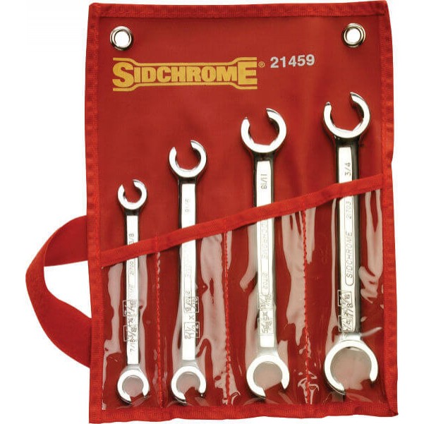 Sidchrome SCMT21459 - 4 Piece AF Flare Nut Spanner Set