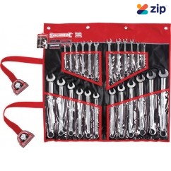 Sidchrome SCMT22104 - 24 Piece Ring & Open End Spanner Set - Metric & AF