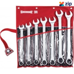 Sidchrome SCMT22413 - 7 Piece Ring & Open End Spanner Set - AF