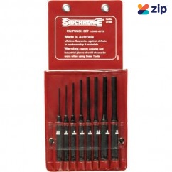 Sidchrome SCMT27205 - 8 Piece Long Pin Punch Set