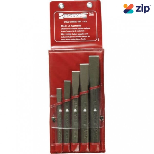 Sidchrome SCMT27305 - 5 Piece Cold Chisel Set