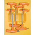 Sidchrome SCMT29550 - 8 Piece T Handle Hex Key Set - Metric Hex & Torx Key
