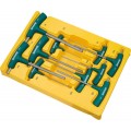 Sidchrome SCMT29560 - 10 Piece T Handle Hex Key Set - AF Hex & Torx Key