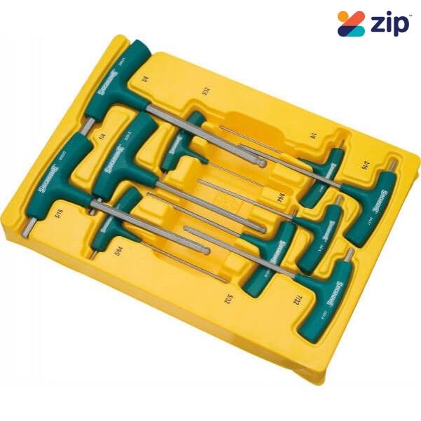 Sidchrome SCMT29560 - 10 Piece T Handle Hex Key Set - AF Hex & Torx Key
