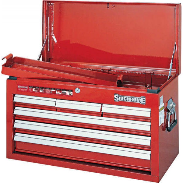 Sidchrome SCMT50216 - 6 Drawer Tool Chest Workshop Tool Boxes & Trolleys