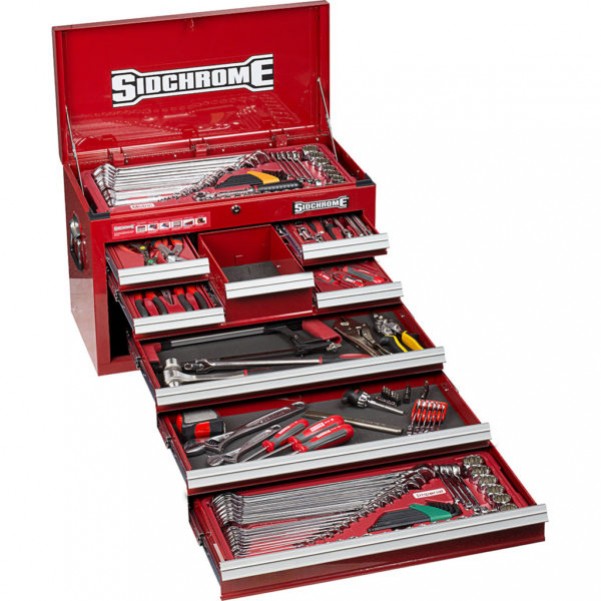 Sidchrome SCMT10113K - 192 Piece Metric/AF Tool Kit