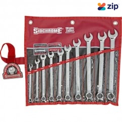 Sidchrome SCMT22208 - 10 Piece Ring Open End Metric Spanner Set