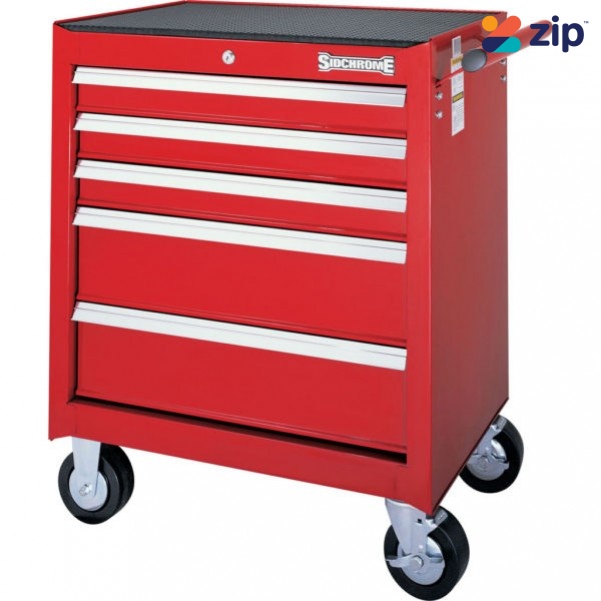 Sidchrome SCMT50215 - 5 Drawer Roller Cabinet Workshop Tool Boxes & Trolleys