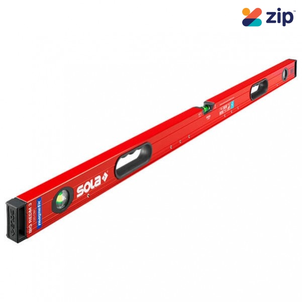 Sola BIGREDM3120 - 120cm Big Red Magnetic Spirit Level (Handles)