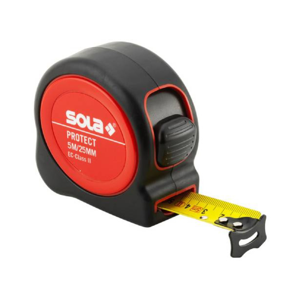 Sola PE5019 - 5m x 19mm Protect Pocket Tape Measure Sola PE5019 - 5m x 19mm Protect Pocket Tape Measure